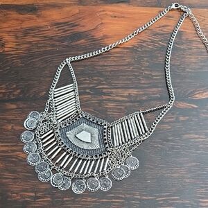 Abstract Bohemian Collar Necklace